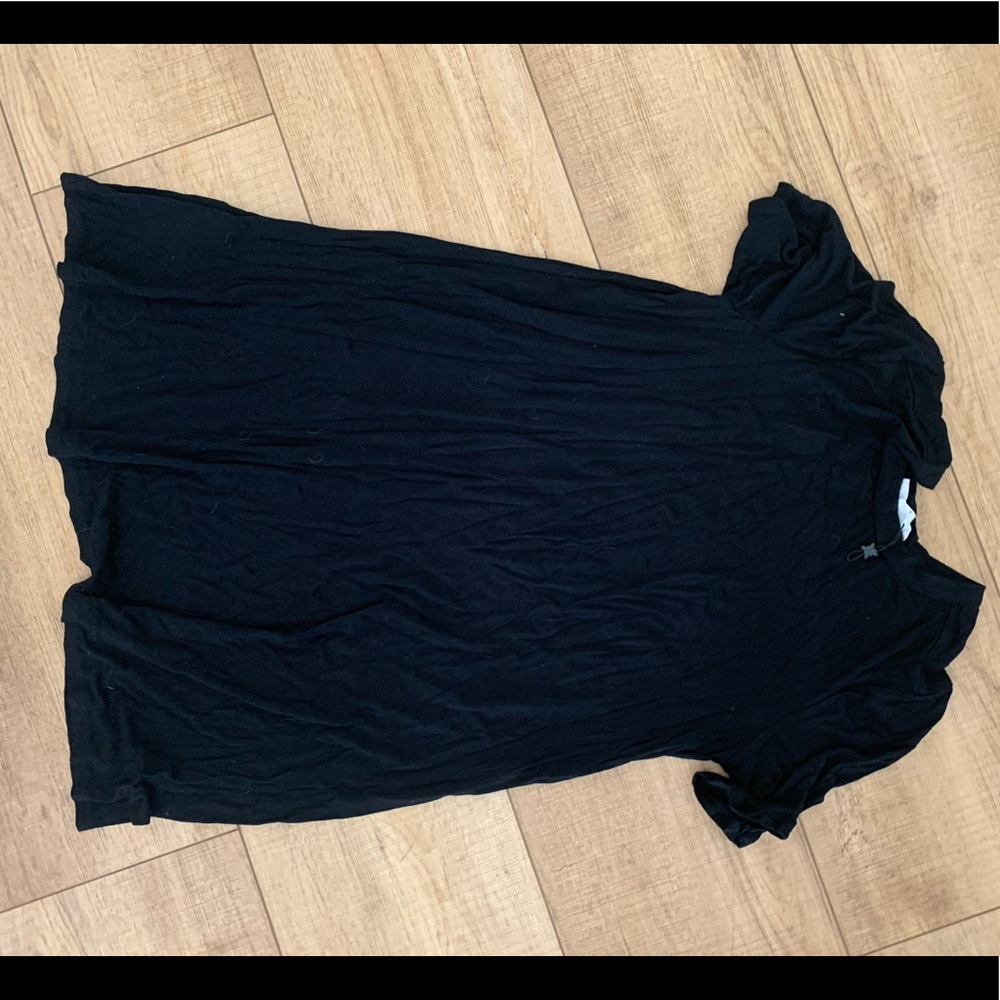 Black Shift/ T-shirt Dress!
